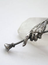 Load image into Gallery viewer, baba yaga witch pendant // hag&#39;s hand
