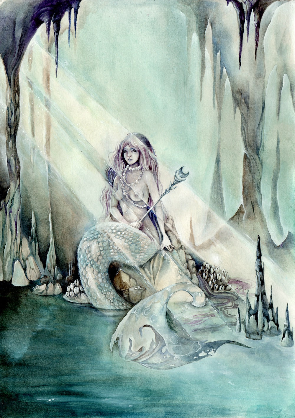 The Wand (Mermaid's Cave) // Art Print